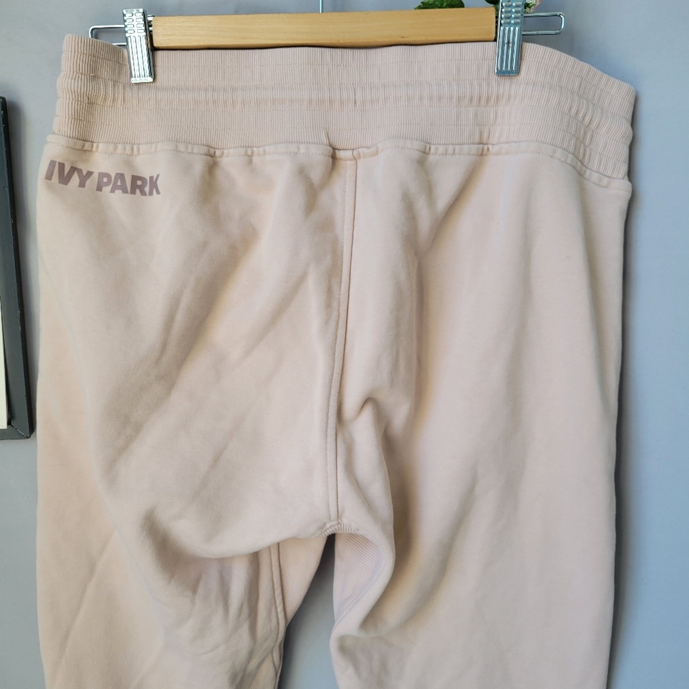 Ivy Park Washed Jersey Jogger Sweatpants Pale Pink M - Picture 5 of 16